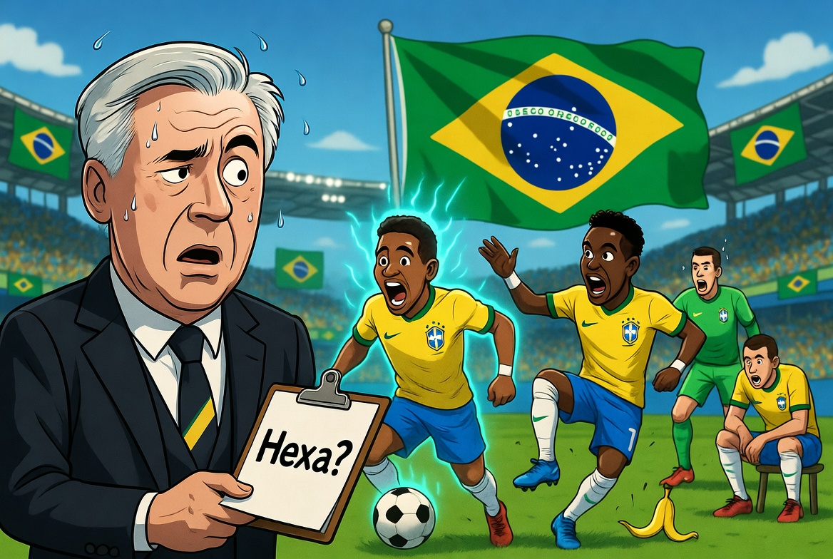 “Ancelotti: ‘Calma, meus filhos...