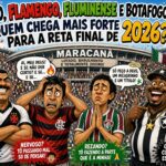 Vasco, Flamengo, Fluminense e Botafogo: quem chega mais forte para a reta final de 2026?